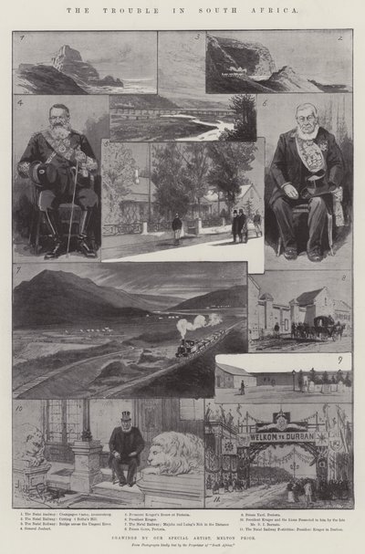 南アフリカのトラブル 作： Melton Prior